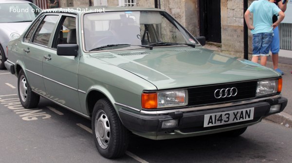 Full specifications and technical details 1978 Audi 80 (B2, Typ 81,85) 1.3 (60 Hp)