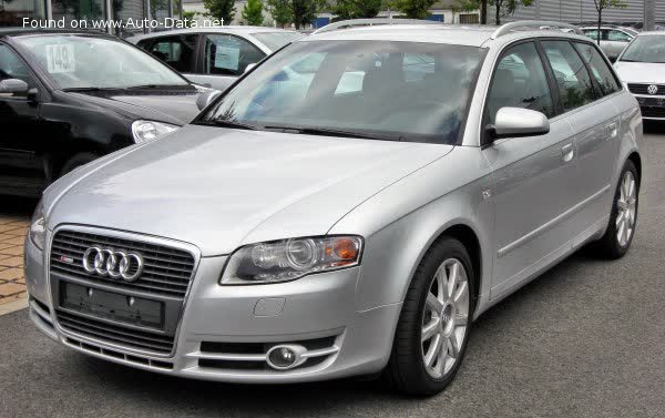 المواصفات والتفاصيل التقنية الكاملة 2004 Audi A4 Avant (B7 8E) 2.5 TDI V6 (163 Hp)