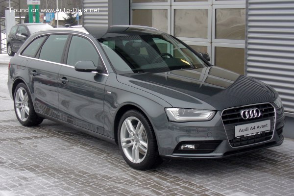 المواصفات والتفاصيل التقنية الكاملة 2011 Audi A4 Avant (B8 8K, facelift 2011) 1.8 TFSI (120 Hp) Multitronic