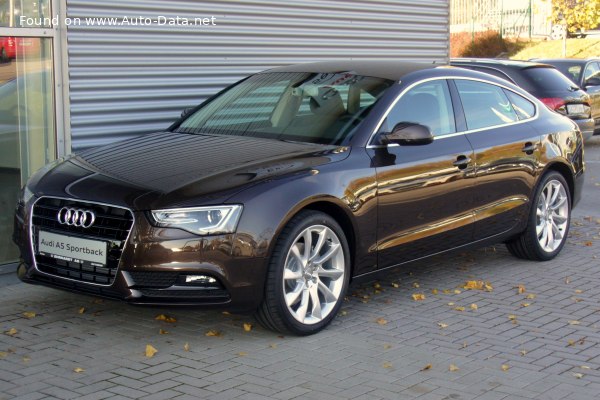 Full specifications and technical details 2013 Audi A5 Sportback (8TA, facelift 2011) 2.0 TFSI (225 Hp) Multitronic