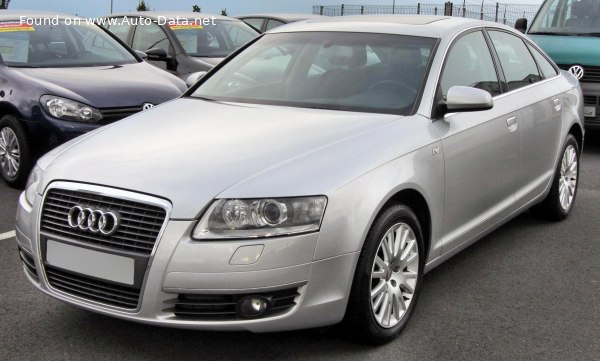 Full specifications and technical details 2005 Audi A6 (4F,C6) 2.0 TFSI (170 Hp) Multitronic