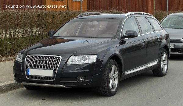 المواصفات والتفاصيل التقنية الكاملة 2008 Audi A6 Allroad quattro (4F,C6 facelift 2008) 4.2 FSI V8 (350 Hp) quattro Tiptronic