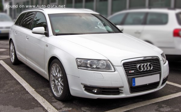 المواصفات والتفاصيل التقنية الكاملة 2004 Audi A6 Avant (4F,C6) 2.7 TDI V6 (180 Hp)