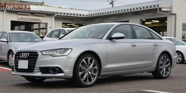 Full specifications and technical details 2011 Audi A6 Sedan (4G, C7) 3.0 TDI V6 (204 Hp) quattro S tronic