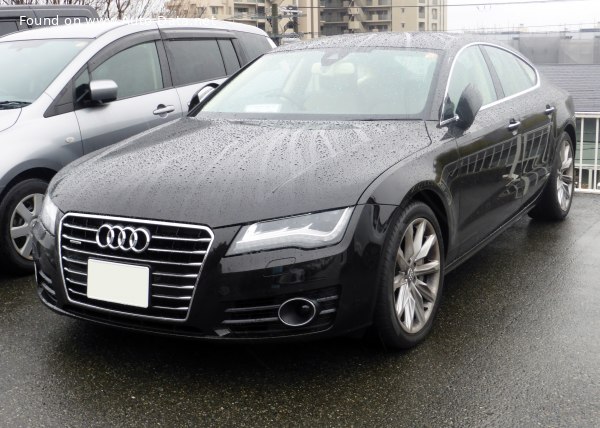 Full specifications and technical details 2011 Audi A7 Sportback (C7) 3.0 BiTDI V6 (313 Hp) quattro Tiptronic