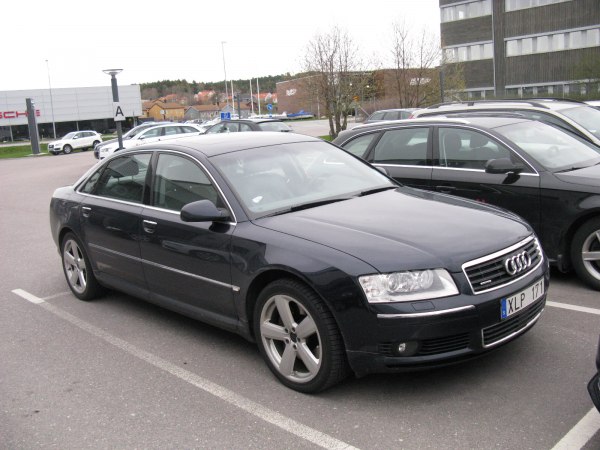 Full specifications and technical details 2003 Audi A8 Long (D3, 4E) 6.0 W12 (450 Hp) quattro Tiptronic