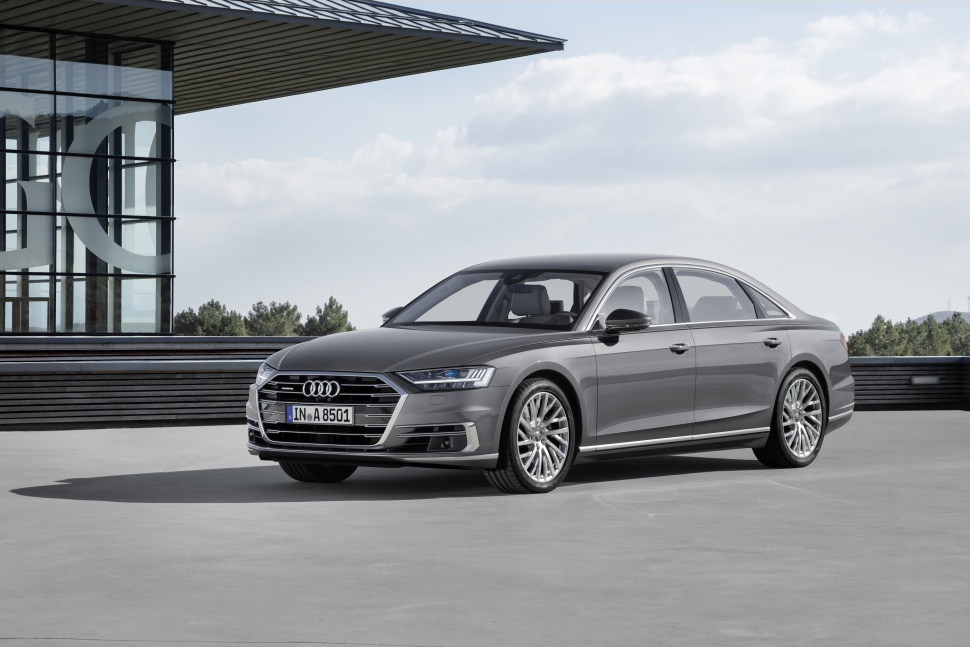 Full specifications and technical details 2019 Audi A8 Long (D5) 55 TFSI V6 (340 Hp) Mild Hybrid quattro tiptronic