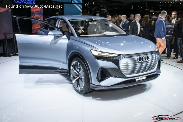Full specifications and technical details 2019 Audi Q4 e-tron Concept 82 kWh (306 Hp) Quattro