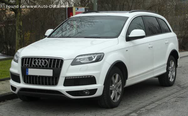 المواصفات والتفاصيل التقنية الكاملة 2009 Audi Q7 (Typ 4L, facelift 2009) 4.2 FSI V8 (350 Hp) quattro Tiptronic