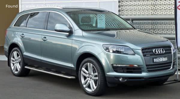 Full specifications and technical details 2009 Audi Q7 (Typ 4L) 6.0 V12 TDI (500 Hp) quattro DPF Tiptronic