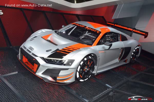 Spécifications complètes et détails techniques 2019 Audi R8 II LMS (facelift 2019) GT3 5.2 V10 (585 Hp)