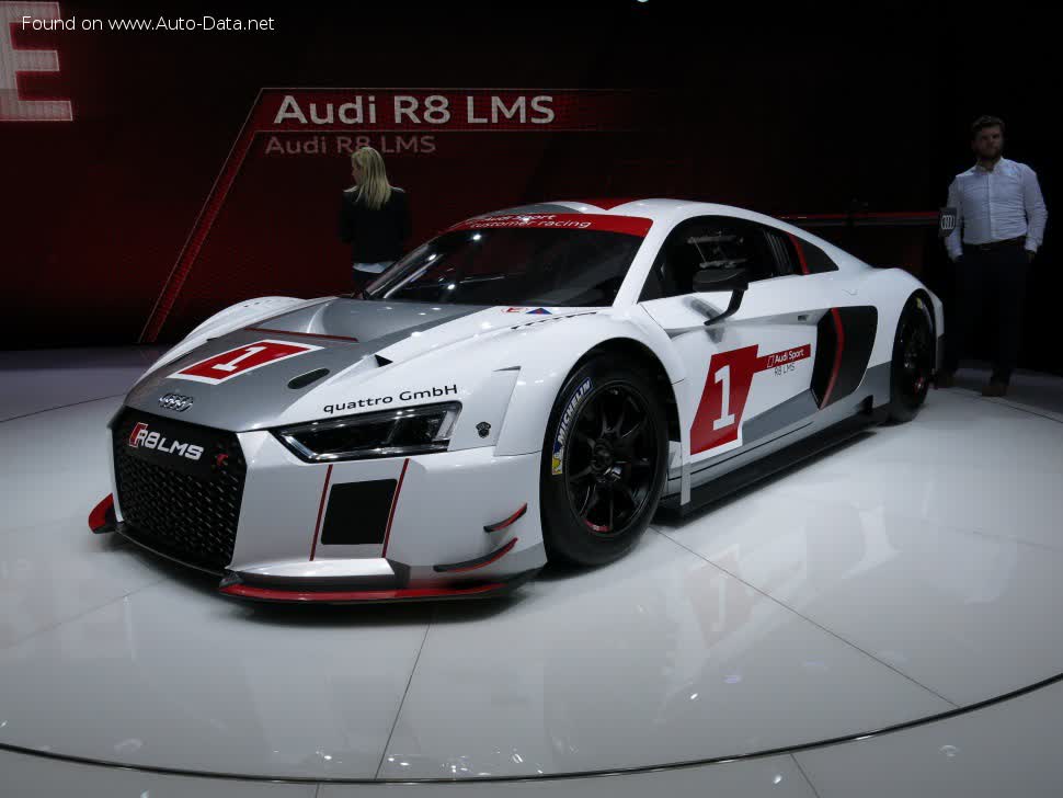 Vollständige Spezifikationen und technische Details 2015 Audi R8 II LMS 5.2 FSI V10 (585 Hp)