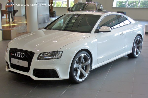 Full specifications and technical details 2010 Audi RS 5 Coupe (8T) 4.2 FSI V8 (450 Hp) quattro S tronic