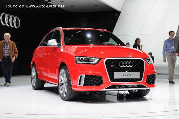 Full specifications and technical details 2013 Audi RS Q3 2.5 TFSI (310 Hp) quattro S tronic