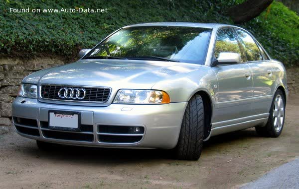 المواصفات والتفاصيل التقنية الكاملة 1997 Audi S4 (8D,B5) 2.7 BiTurbo V6 (265 Hp) quattro