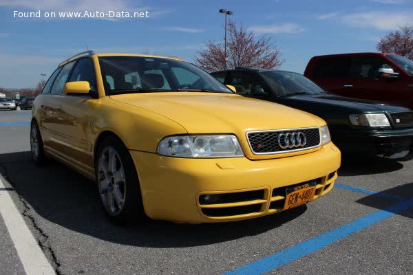 Full specifications and technical details 1997 Audi S4 Avant (8D,B5) 2.7 BiTurbo V6 (265 Hp) quattro