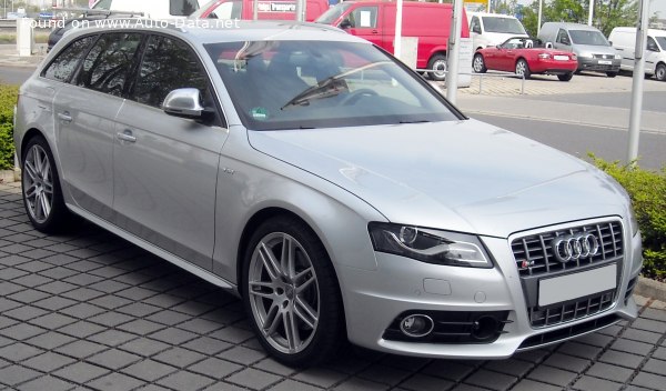 Full specifications and technical details 2009 Audi S4 Avant (B8) 3.0 TFSI V6 (333 Hp) quattro S tronic