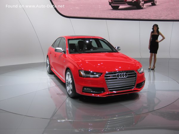 Full specifications and technical details 2014 Audi S4 (B8, facelift 2011) 3.0 TFSI V6 (333 Hp) quattro S tronic