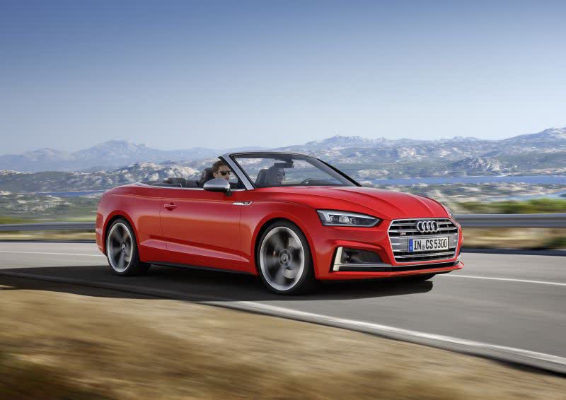 Spécifications complètes et détails techniques 2016 Audi S5 Cabriolet (F5) 3.0 TFSI V6 (354 Hp) quattro Tiptronic