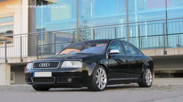 Vollständige Spezifikationen und technische Details 1999 Audi S6 (4B,C5) 4.2 V8 (340 Hp) quattro
