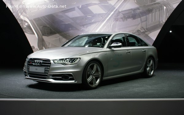 Full specifications and technical details 2012 Audi S6 (C7) 4.0 TFSI V8 (420 Hp) quattro S tronic