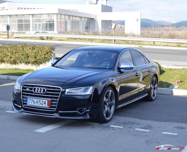 المواصفات والتفاصيل التقنية الكاملة 2015 Audi S8 (D4 facelift 2013) 4.0 TFSI COD V8 plus (605 Hp) quattro Tiptronic