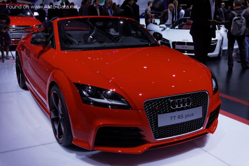 Full specifications and technical details 2011 Audi TT RS Roadster (8J, facelift 2010) 2.5 TFSI plus (360 Hp) quattro