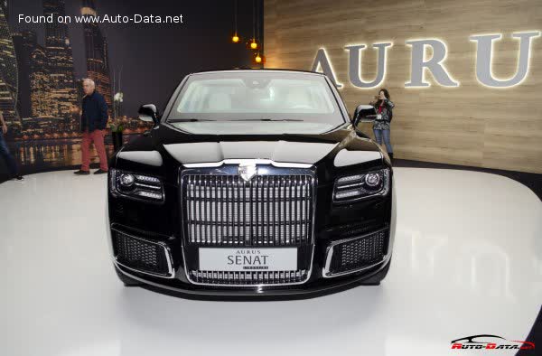 Vollständige Spezifikationen und technische Details 2018 Aurus Senat Limousine L700 4.4 V8 (598 Hp) Hybrid AWD Automatic