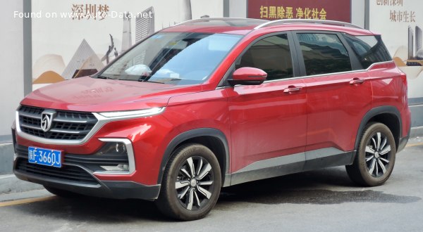 Full specifications and technical details 2018 Baojun 530 1.5T (150 Hp)