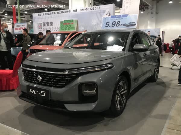 Spécifications complètes et détails techniques 2020 Baojun RC-5 1.5L (99 Hp)
