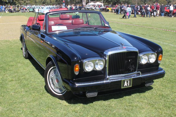 Full specifications and technical details 1984 Bentley Continental 6.75i (240 Hp)