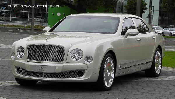 المواصفات والتفاصيل التقنية الكاملة 2010 Bentley Mulsanne II 6.75 V8 (512 Hp) Automatic