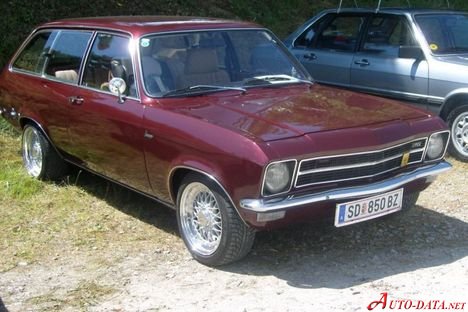 المواصفات والتفاصيل التقنية الكاملة 1970 Opel Ascona A Voyage 1.6 N (68 Hp)