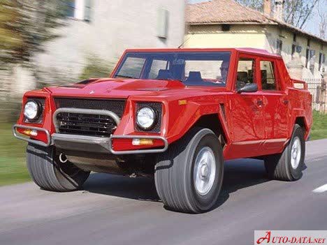 Full specifications and technical details 1980 Lamborghini LM001 (Prototype) 4.8 (332 Hp)