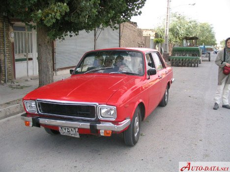 Full specifications and technical details 1985 Paykan Saloon 1.6 (65 Hp)