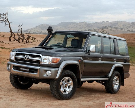 Full specifications and technical details 2007 Toyota Land Cruiser (J76) 4.5 V8 TD (205 Hp) 4WD