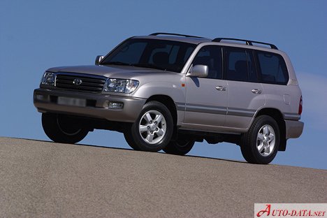 المواصفات والتفاصيل التقنية الكاملة 2002 Toyota Land Cruiser (J100, facelift 2002) 4.7 V8 32V (238 Hp) 4WD Automatic