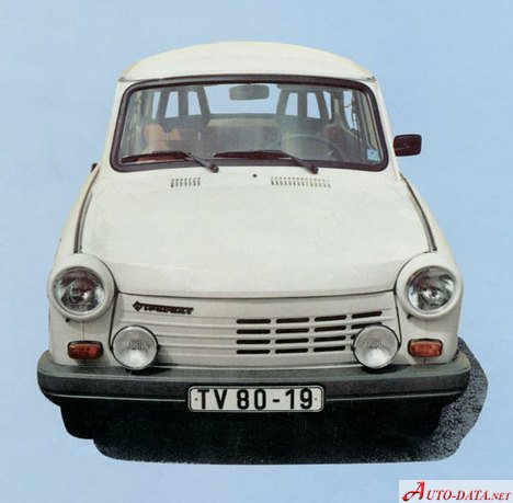 المواصفات والتفاصيل التقنية الكاملة 1990 Trabant 1.1N 1.1 (41 Hp)