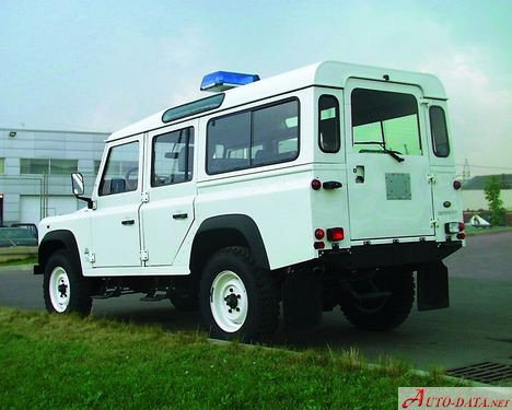 المواصفات والتفاصيل التقنية الكاملة 1995 Land Rover Defender 110 2.5 TDi (113 Hp)