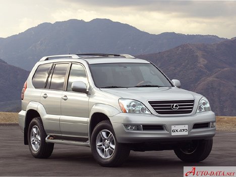 المواصفات والتفاصيل التقنية الكاملة 2005 Lexus GX (J120) 470 V8 (263 Hp) AWD Automatic