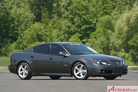 Full specifications and technical details 2003 Pontiac Grand Prix (_IX_) 3.8 i V6 12V GTP (263 Hp)