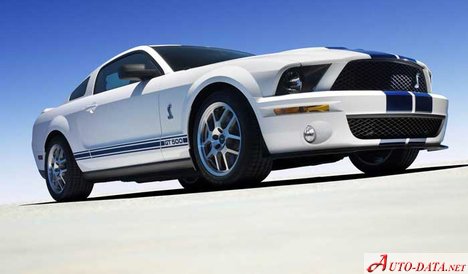 Full specifications and technical details 2008 Ford Shelby II GT 500KR 5.4 V8 (548 Hp)