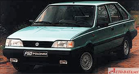 المواصفات والتفاصيل التقنية الكاملة 1992 FSO Polonez III 1.9 D (70 Hp)