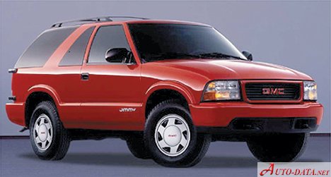 المواصفات والتفاصيل التقنية الكاملة 1994 GMC Jimmy 4.3i V6 (190 Hp) Automatic