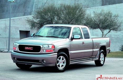 المواصفات والتفاصيل التقنية الكاملة 2002 GMC Sierra 1500 II (GMT800) 8.1i V8 C2500 Regular Cab LWB (340 Hp)