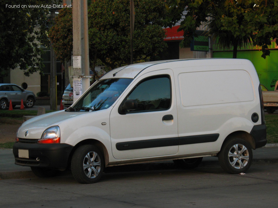 المواصفات والتفاصيل التقنية الكاملة 1999 Renault Kangoo I Express (FC) 1.4i (75 Hp)