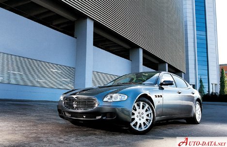 المواصفات والتفاصيل التقنية الكاملة 2003 Maserati Quattroporte V 4.2 i V8 32V (400 Hp)