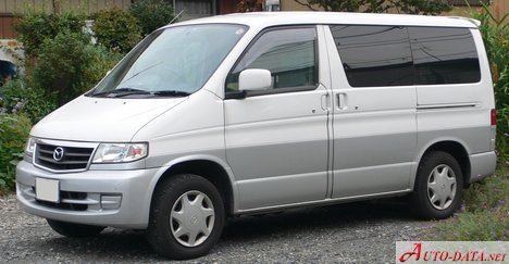 المواصفات والتفاصيل التقنية الكاملة 1990 Mazda Bongo Brawny 2.0 D (71 Hp)