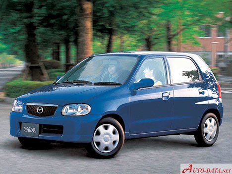 المواصفات والتفاصيل التقنية الكاملة 1998 Mazda Carol II 0.7 12V (54 Hp)