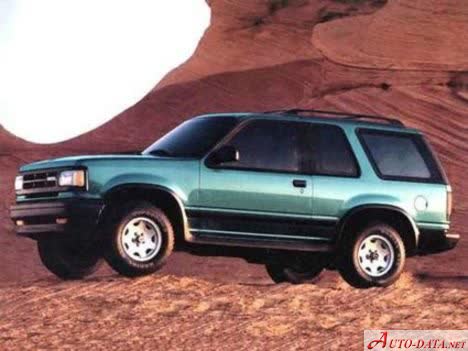 Full specifications and technical details 1991 Mazda Navajo 4.0 i V6 4WD DX (162 Hp)